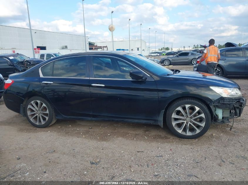 2015 Honda Accord Sport VIN: 1HGCR2F58FA138360 Lot: 43972064