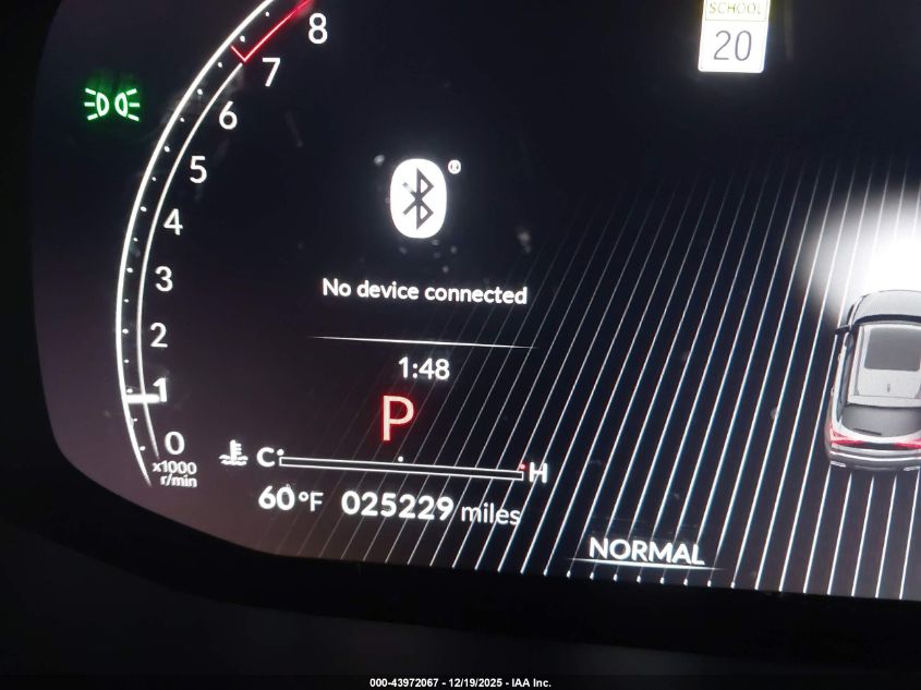 2025 Acura Mdx Technology Package VIN: 5J8YE1H49SL001720 Lot: 43972067
