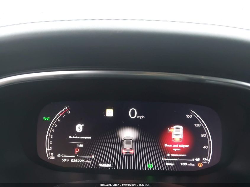 2025 Acura Mdx Technology Package VIN: 5J8YE1H49SL001720 Lot: 43972067