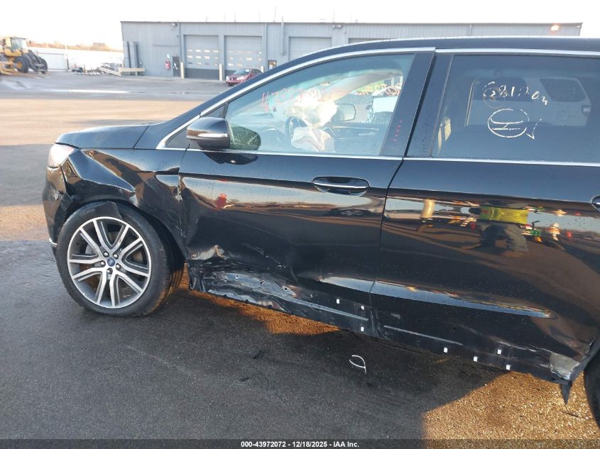 2019 Ford Edge Titanium VIN: 2FMPK4K92KBB08922 Lot: 43972072