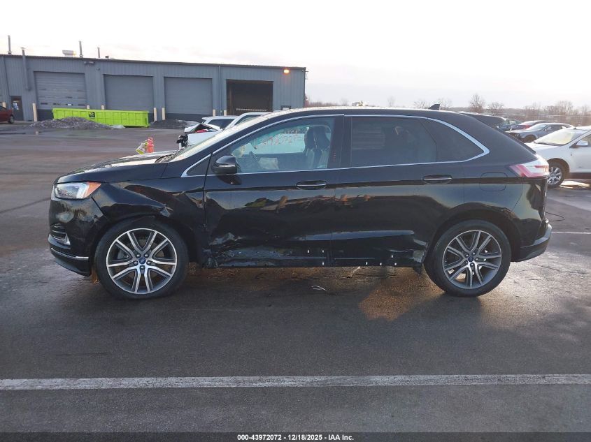 2019 Ford Edge Titanium VIN: 2FMPK4K92KBB08922 Lot: 43972072