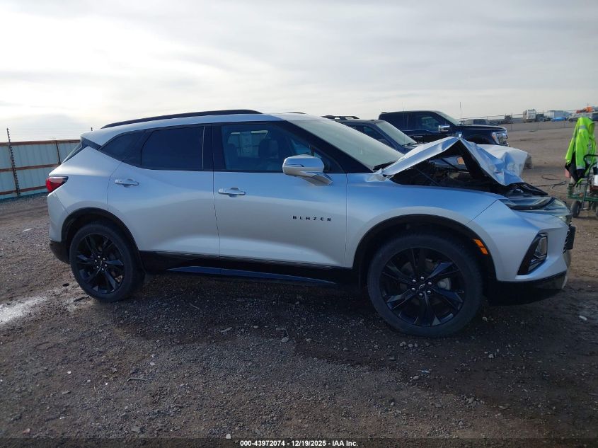 2020 Chevrolet Blazer Awd Rs VIN: 3GNKBKRS0LS681235 Lot: 43972074