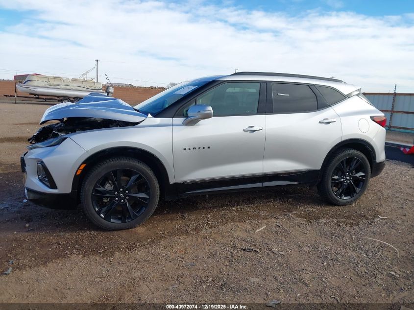 2020 Chevrolet Blazer Awd Rs VIN: 3GNKBKRS0LS681235 Lot: 43972074