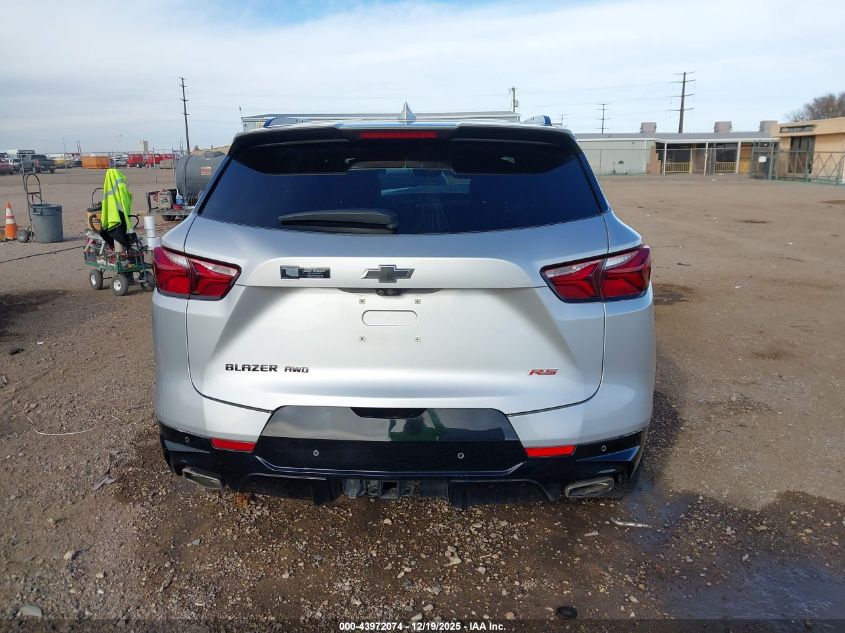 2020 Chevrolet Blazer Awd Rs VIN: 3GNKBKRS0LS681235 Lot: 43972074