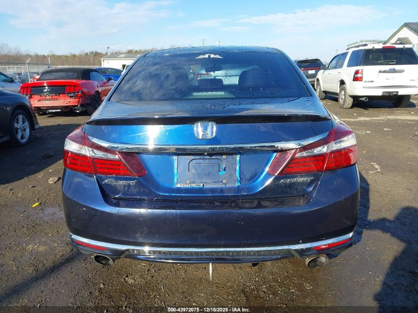 2016 Honda Accord Sport VIN: 1HGCR2F59GA123769 Lot: 43972075