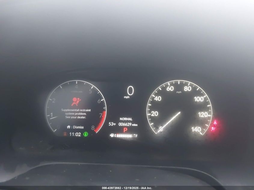 2025 Honda Hr-V Awd Sport VIN: 3CZRZ2H57SM760171 Lot: 43972082