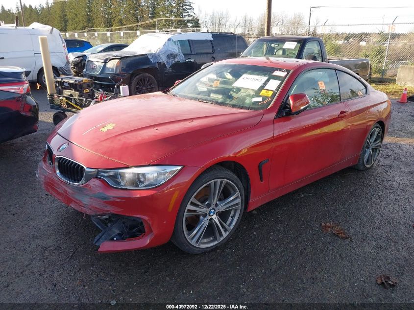 2014 BMW 428I VIN: WBA3N3C53EF712625 Lot: 43972092