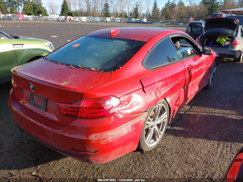 2014 BMW 428I VIN: WBA3N3C53EF712625 Lot: 43972092