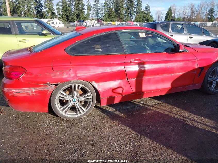 2014 BMW 428I VIN: WBA3N3C53EF712625 Lot: 43972092