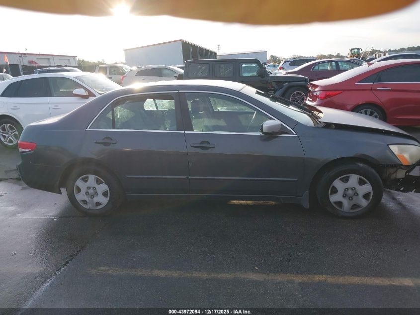 2005 Honda Accord 2.4 Lx VIN: 1HGCM564X5A100134 Lot: 43972094