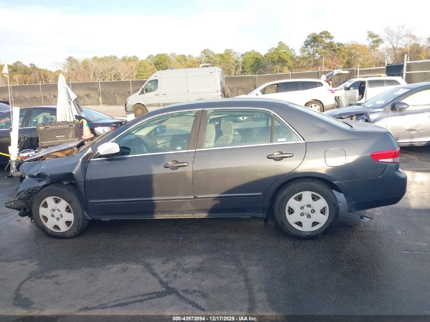 2005 Honda Accord 2.4 Lx VIN: 1HGCM564X5A100134 Lot: 43972094