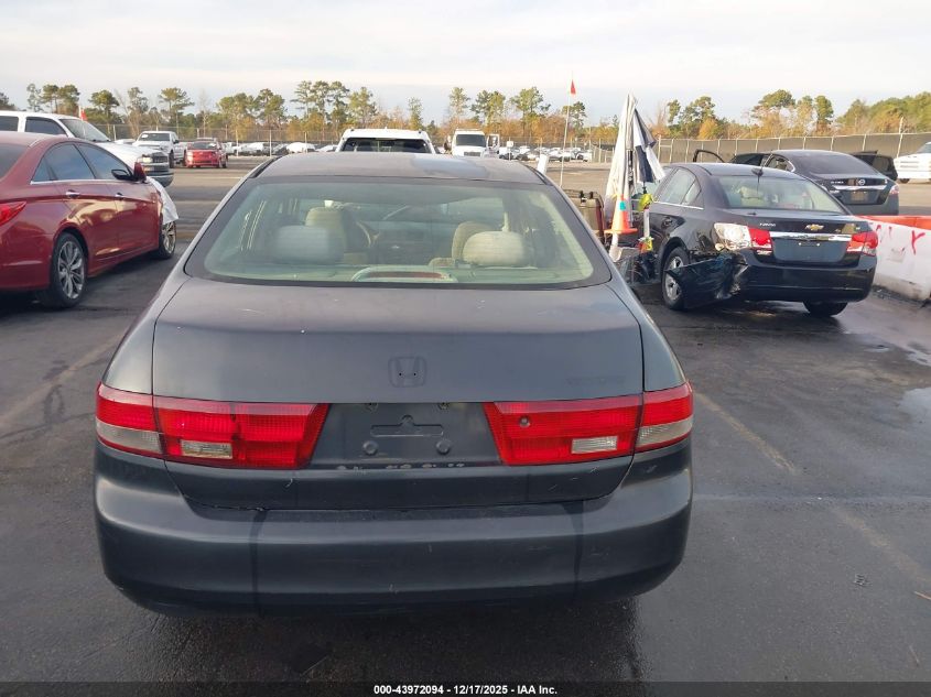 2005 Honda Accord 2.4 Lx VIN: 1HGCM564X5A100134 Lot: 43972094