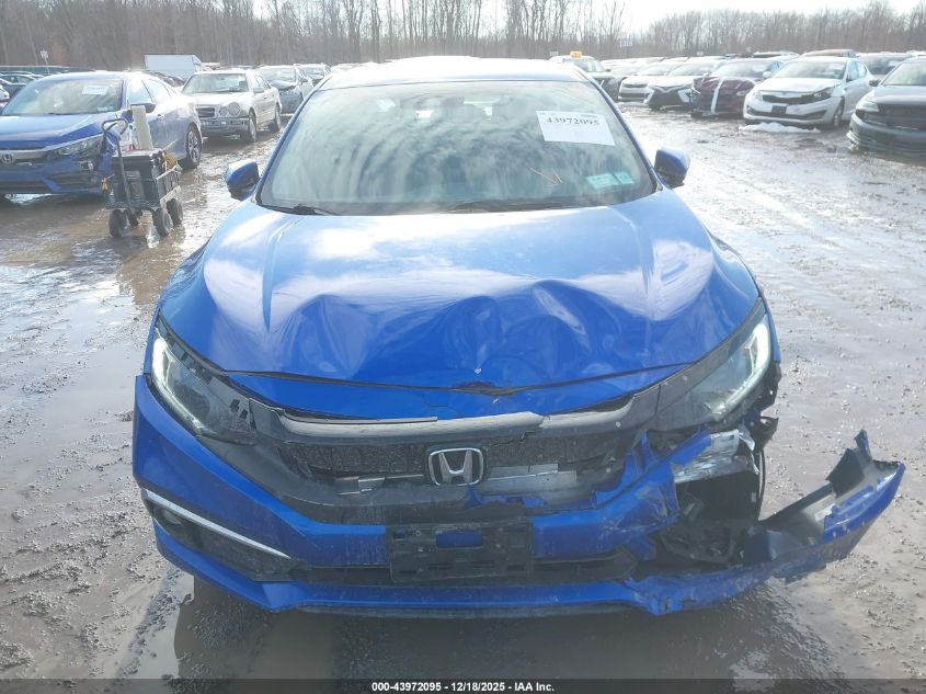 2019 Honda Civic Ex VIN: 19XFC1F3XKE202783 Lot: 43972095