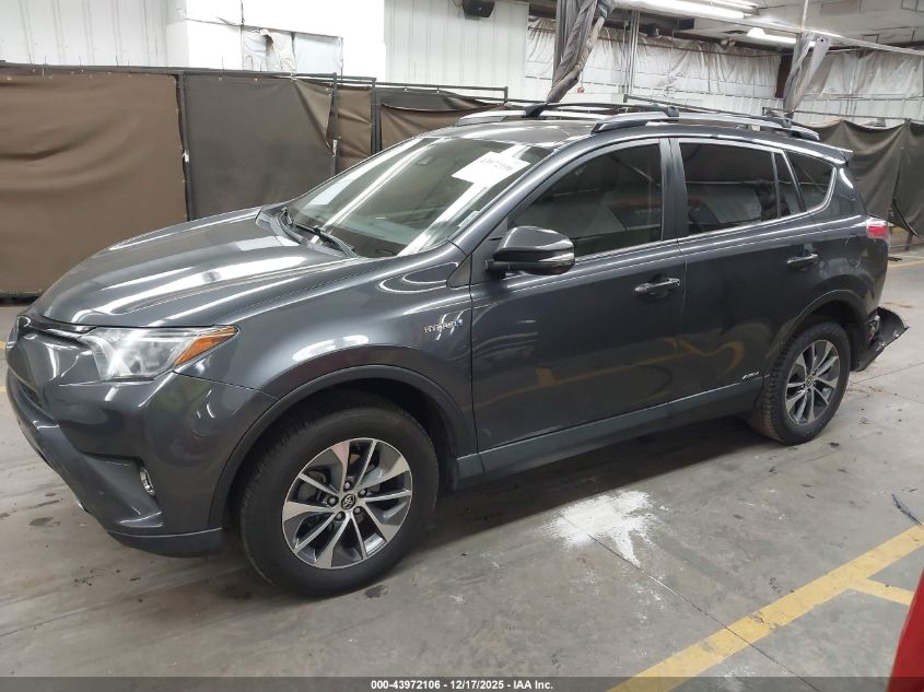 2018 Toyota Rav4 Hybrid Xle VIN: JTMRJREV0JD212095 Lot: 43972106