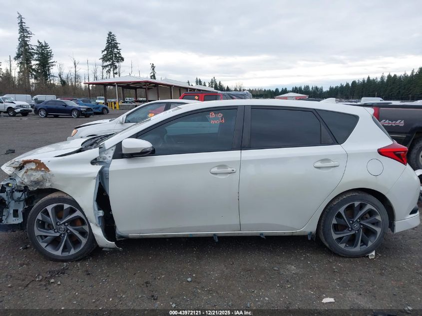 2018 Toyota Corolla Im VIN: JTNKARJE5JJ560575 Lot: 43972121