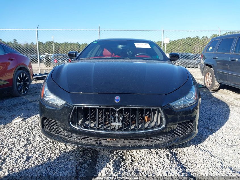 2016 Maserati Ghibli VIN: ZAM57XSA3G1185340 Lot: 43972136