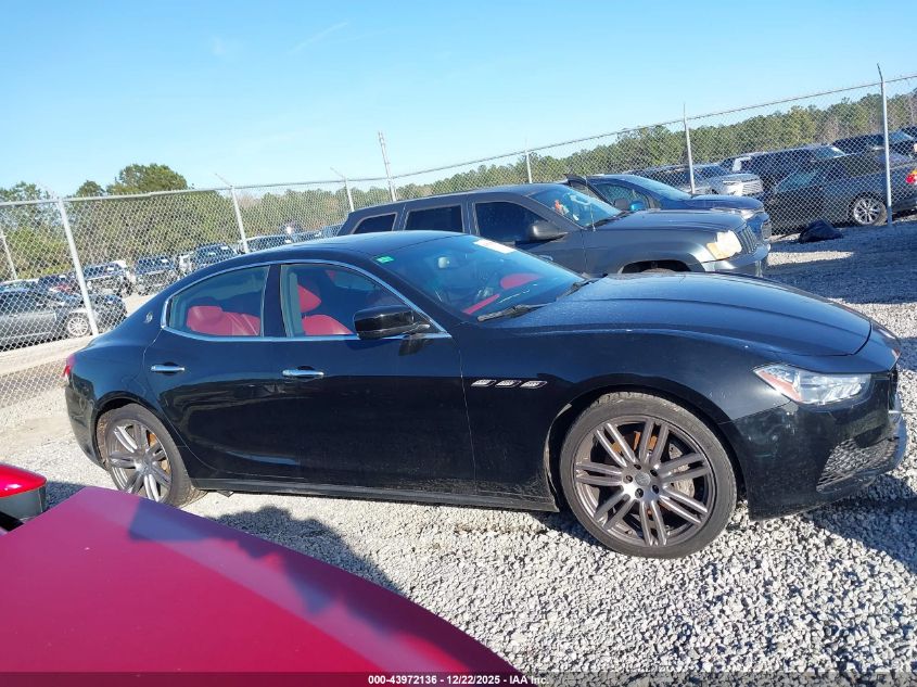 2016 Maserati Ghibli VIN: ZAM57XSA3G1185340 Lot: 43972136