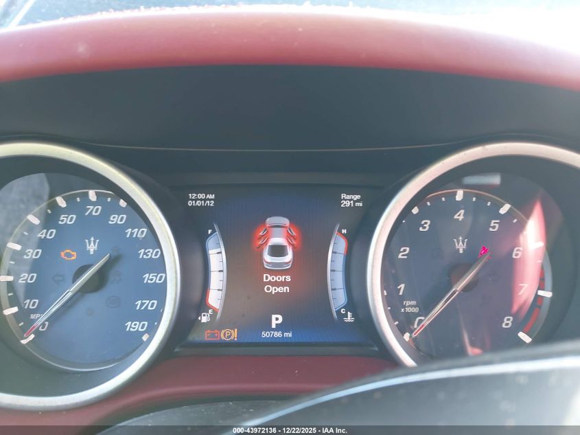 2016 Maserati Ghibli VIN: ZAM57XSA3G1185340 Lot: 43972136