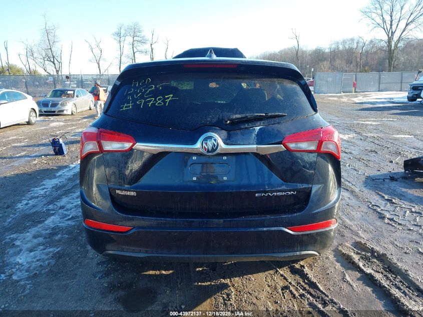 2020 Buick Envision Fwd Preferred VIN: LRBFXBSA5LD109105 Lot: 43972137
