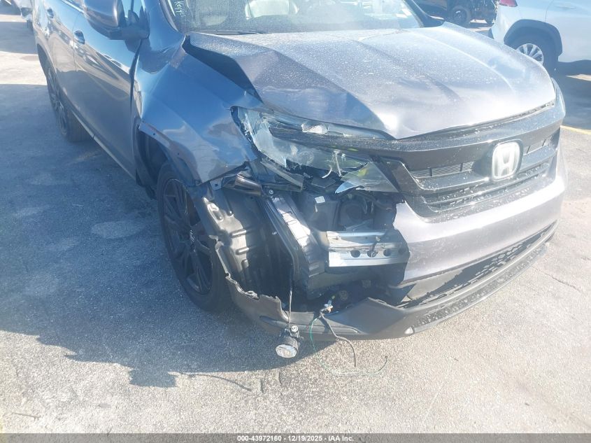 2021 Honda Pilot 2Wd Special Edition VIN: 5FNYF5H23MB010596 Lot: 43972160