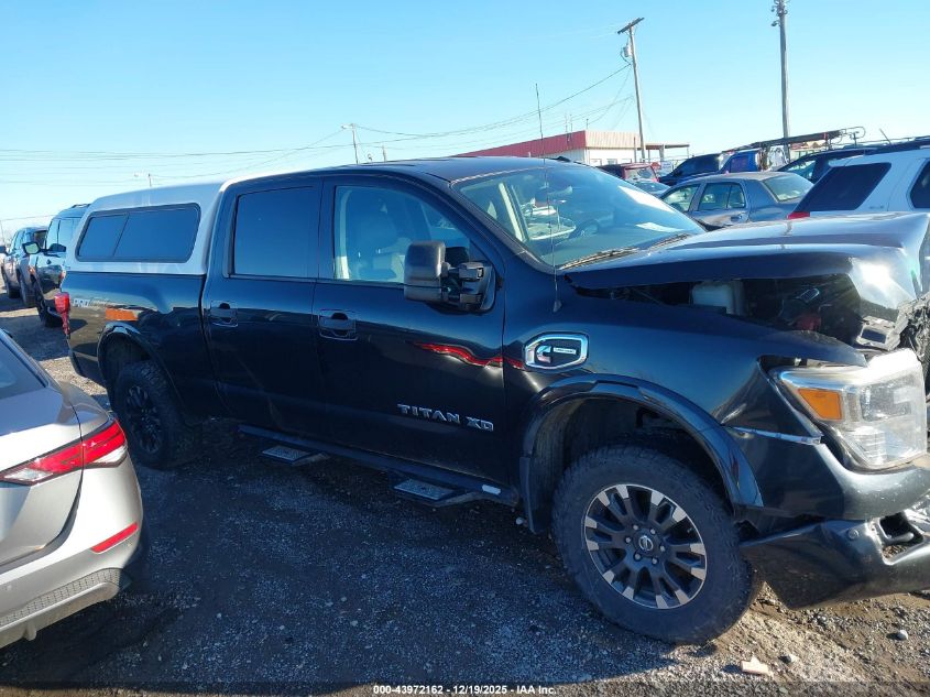 2017 Nissan Titan Xd Pro-4X Diesel VIN: 1N6BA1F41HN560448 Lot: 43972162