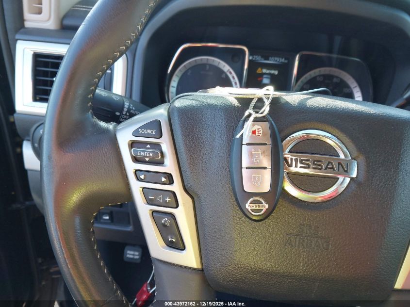 2017 Nissan Titan Xd Pro-4X Diesel VIN: 1N6BA1F41HN560448 Lot: 43972162