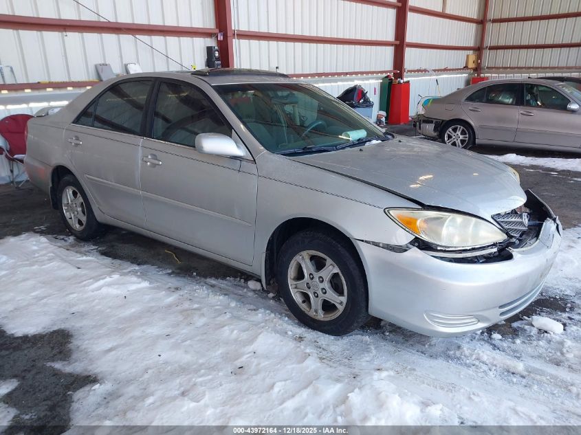 2003 Toyota Camry Le VIN: 4T1BE32K43U222558 Lot: 43972164