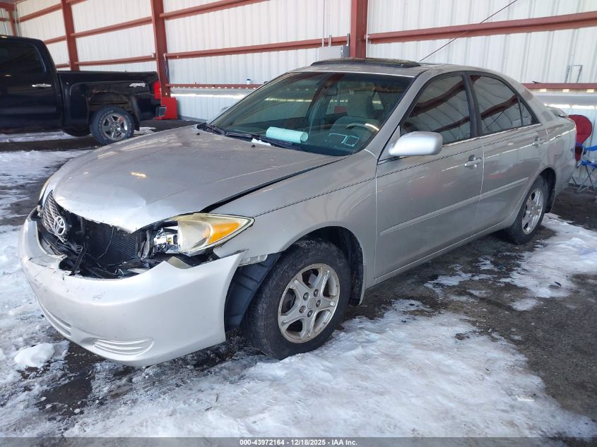 2003 Toyota Camry Le VIN: 4T1BE32K43U222558 Lot: 43972164