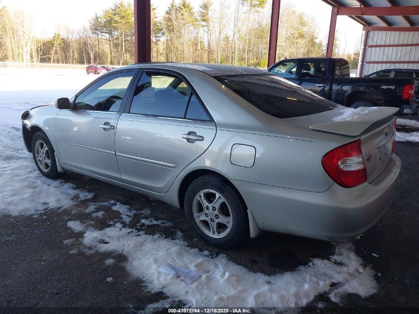 2003 Toyota Camry Le VIN: 4T1BE32K43U222558 Lot: 43972164