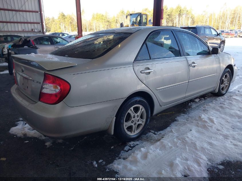 2003 Toyota Camry Le VIN: 4T1BE32K43U222558 Lot: 43972164