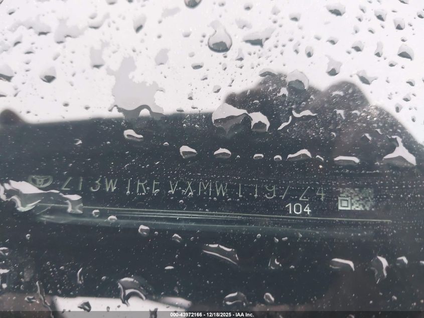 2021 Toyota Rav4 Xle VIN: 2T3W1RFVXMW119724 Lot: 43972166