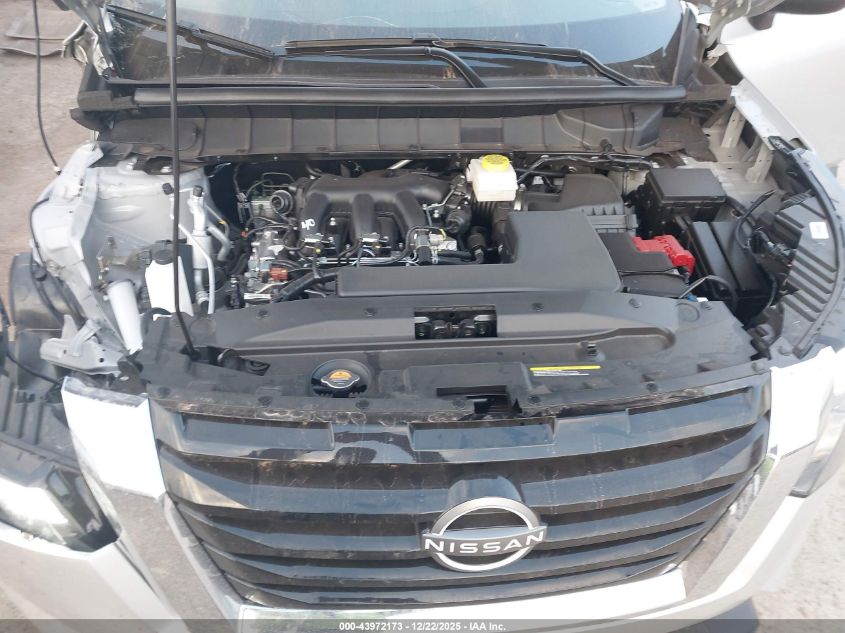 2025 Nissan Pathfinder Sv Fwd VIN: 5N1DR3BAXSC302066 Lot: 43972173