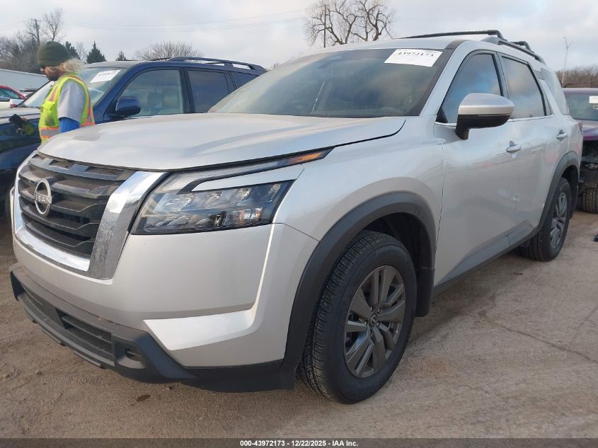 2025 Nissan Pathfinder Sv Fwd VIN: 5N1DR3BAXSC302066 Lot: 43972173