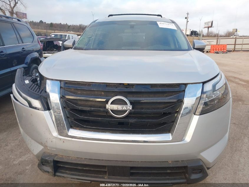 2025 Nissan Pathfinder Sv Fwd VIN: 5N1DR3BAXSC302066 Lot: 43972173