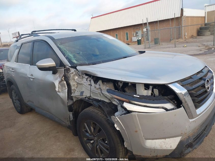 2025 Nissan Pathfinder Sv Fwd VIN: 5N1DR3BAXSC302066 Lot: 43972173