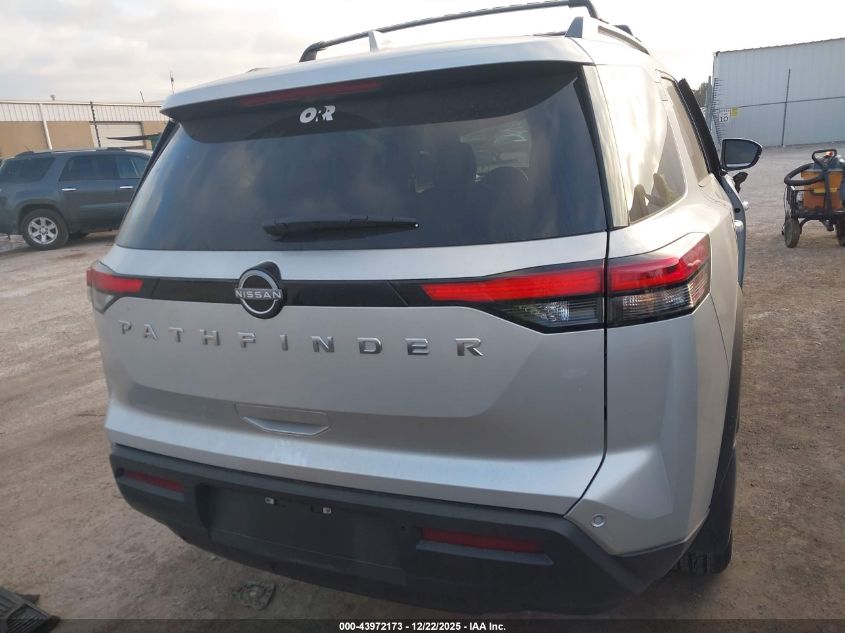 2025 Nissan Pathfinder Sv Fwd VIN: 5N1DR3BAXSC302066 Lot: 43972173