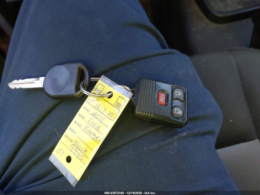 2011 Ford Ranger Sport VIN: 1FTKR1EE2BPA89945 Lot: 43972180