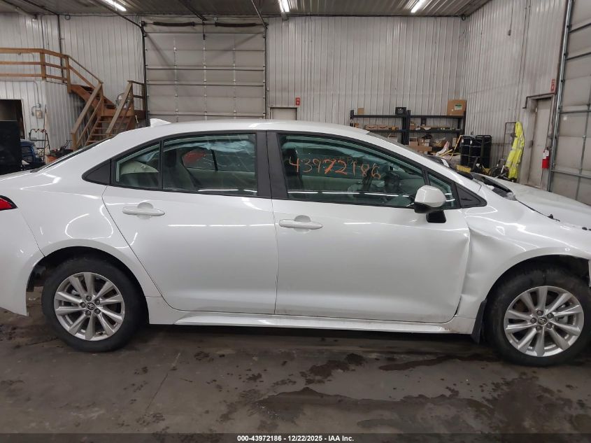 2025 Toyota Corolla Le VIN: 5YFB4MDE5SP314259 Lot: 43972186