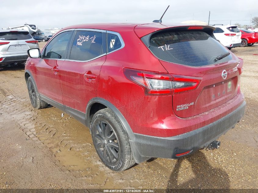 2020 Nissan Rogue Sport S Fwd Xtronic Cvt VIN: JN1BJ1CVXLW277388 Lot: 43972191