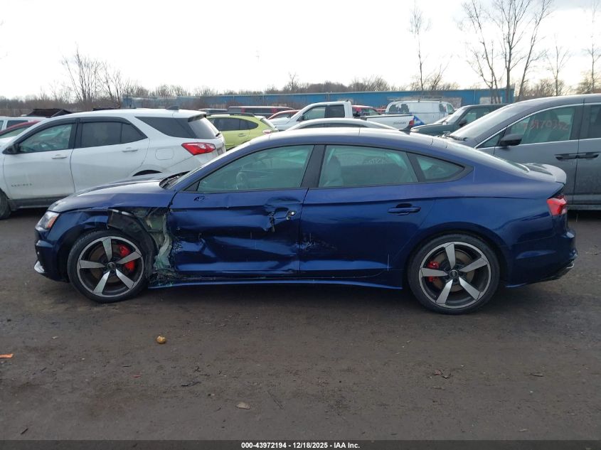 2024 Audi A5 Sportback Premium Plus 45 Tfsi Quattro S Tronic VIN: WAUFACF56RA097060 Lot: 43972194