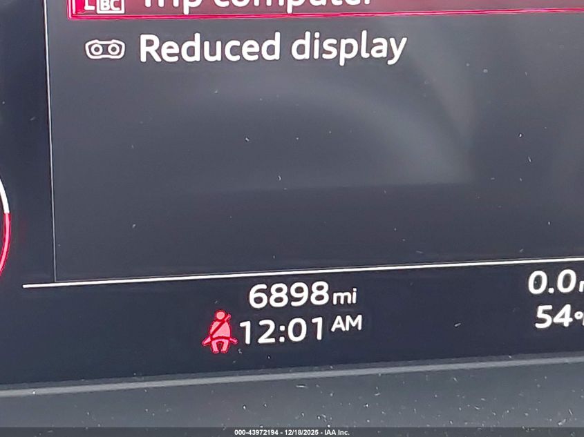 2024 Audi A5 Sportback Premium Plus 45 Tfsi Quattro S Tronic VIN: WAUFACF56RA097060 Lot: 43972194