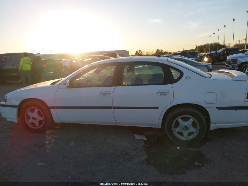 2004 Chevrolet Impala VIN: 2G1WF52E249205337 Lot: 43972196