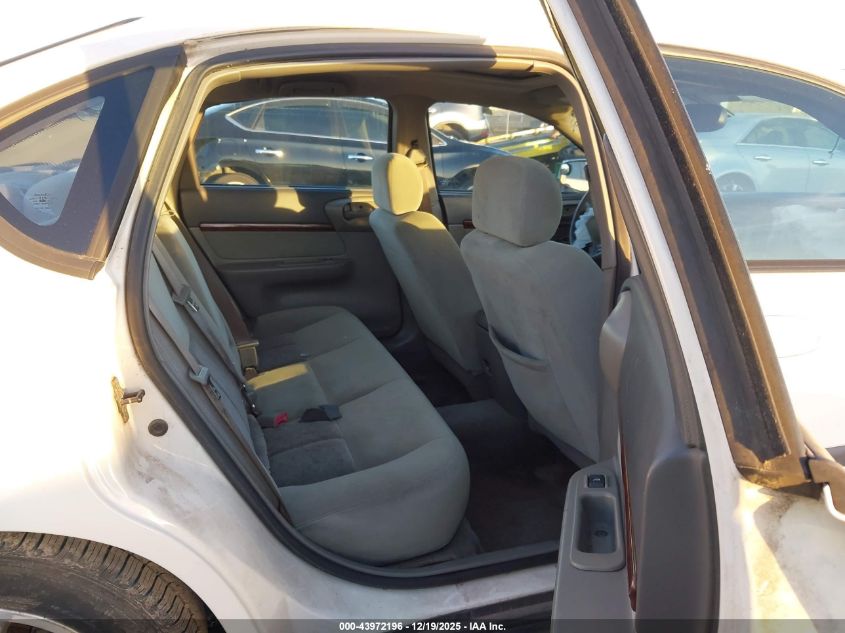 2004 Chevrolet Impala VIN: 2G1WF52E249205337 Lot: 43972196