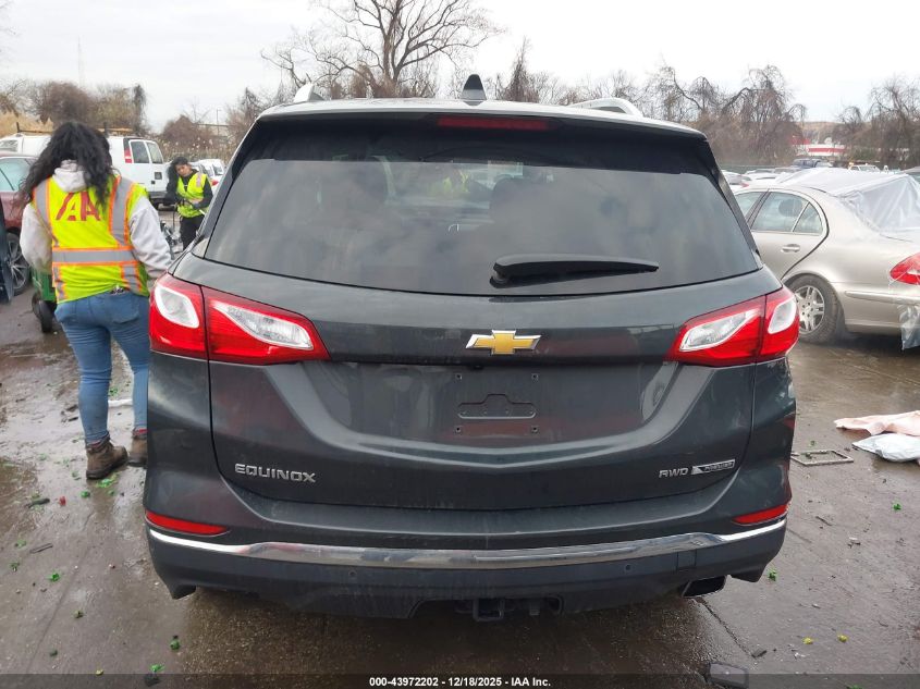 2018 Chevrolet Equinox Premier VIN: 3GNAXWEX8JS647434 Lot: 43972202