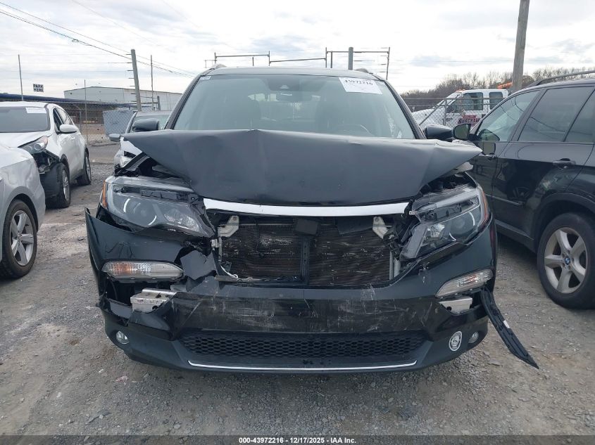 2017 Honda Pilot Touring VIN: 5FNYF6H97HB008763 Lot: 43972216