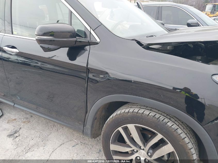 2017 Honda Pilot Touring VIN: 5FNYF6H97HB008763 Lot: 43972216