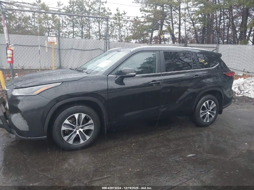 2023 Toyota Highlander Xle VIN: 5TDKDRBH0PS016257 Lot: 43972224