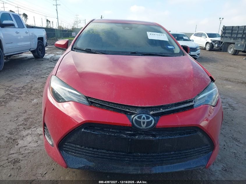 2017 Toyota Corolla Le VIN: 5YFBURHE0HP589442 Lot: 43972227