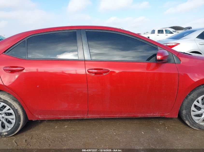 2017 Toyota Corolla Le VIN: 5YFBURHE0HP589442 Lot: 43972227