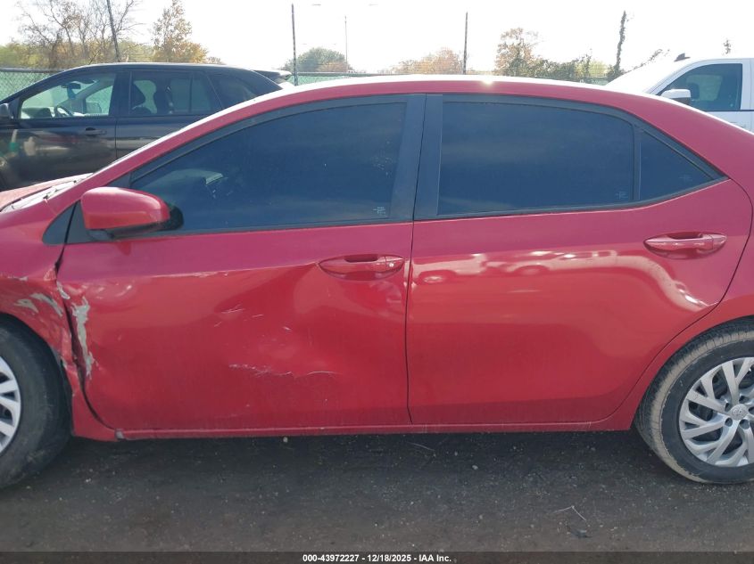 2017 Toyota Corolla Le VIN: 5YFBURHE0HP589442 Lot: 43972227